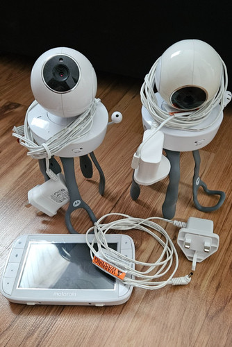 Motorola mbp50 baby monitor - baby, x2